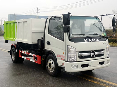 10吨凯马蓝牌6方建筑垃圾自卸车