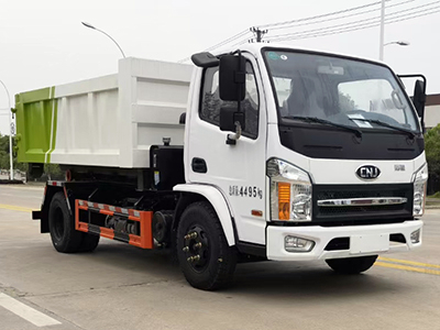 南骏8方建筑垃圾勾臂车（蓝牌）