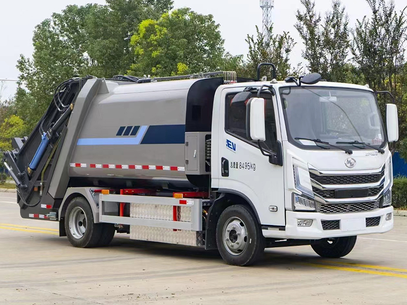 上汽跃进7方压缩垃圾车（电动）
